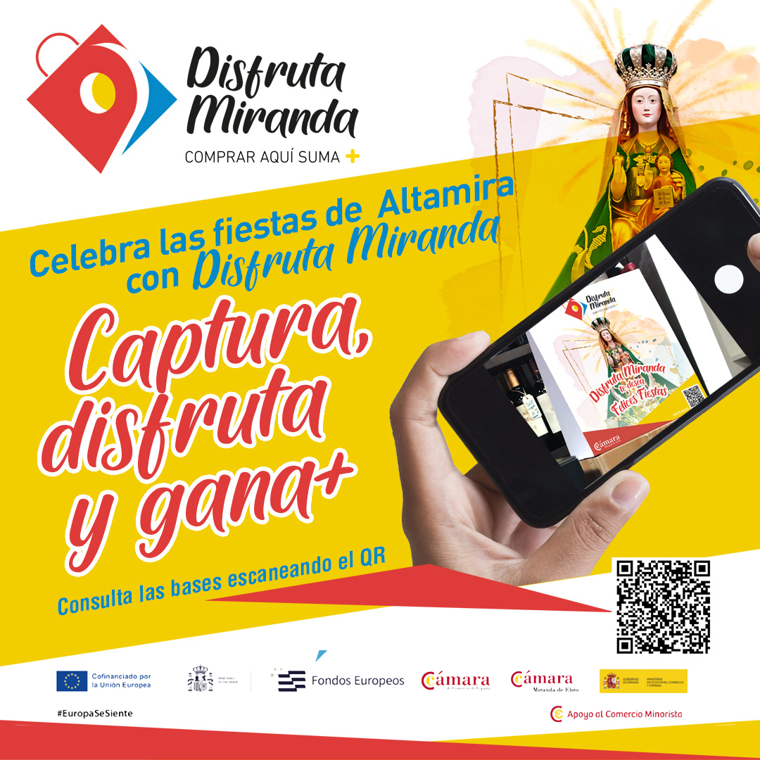 SORTEO FIESTAS ALTAMIRA: CAPTURA, DISFRUTA Y GANA+ (FINALIZADO)