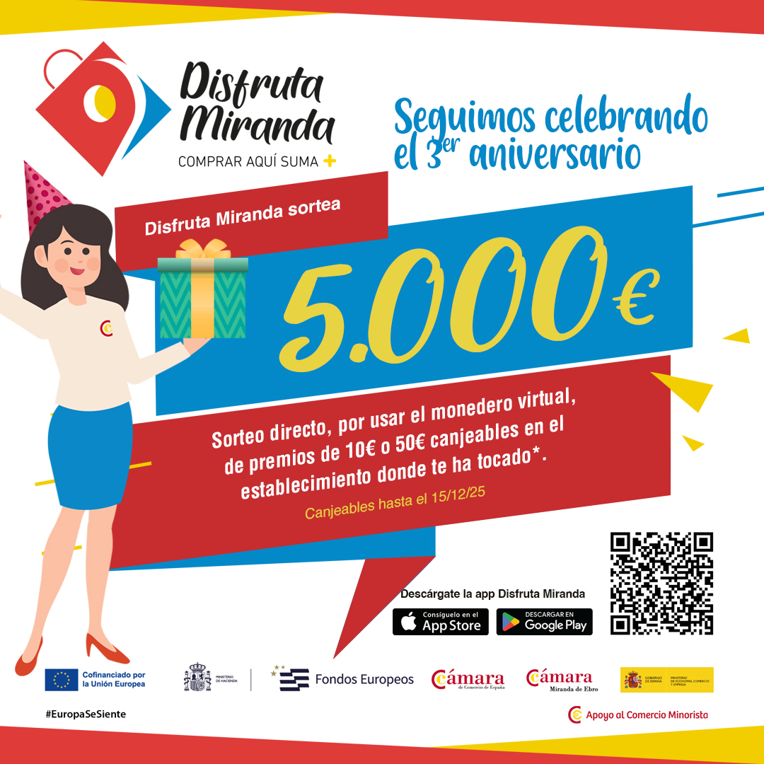SORTEO 3º ANIVERSARIO: 5.000€ (FINALIZADO)