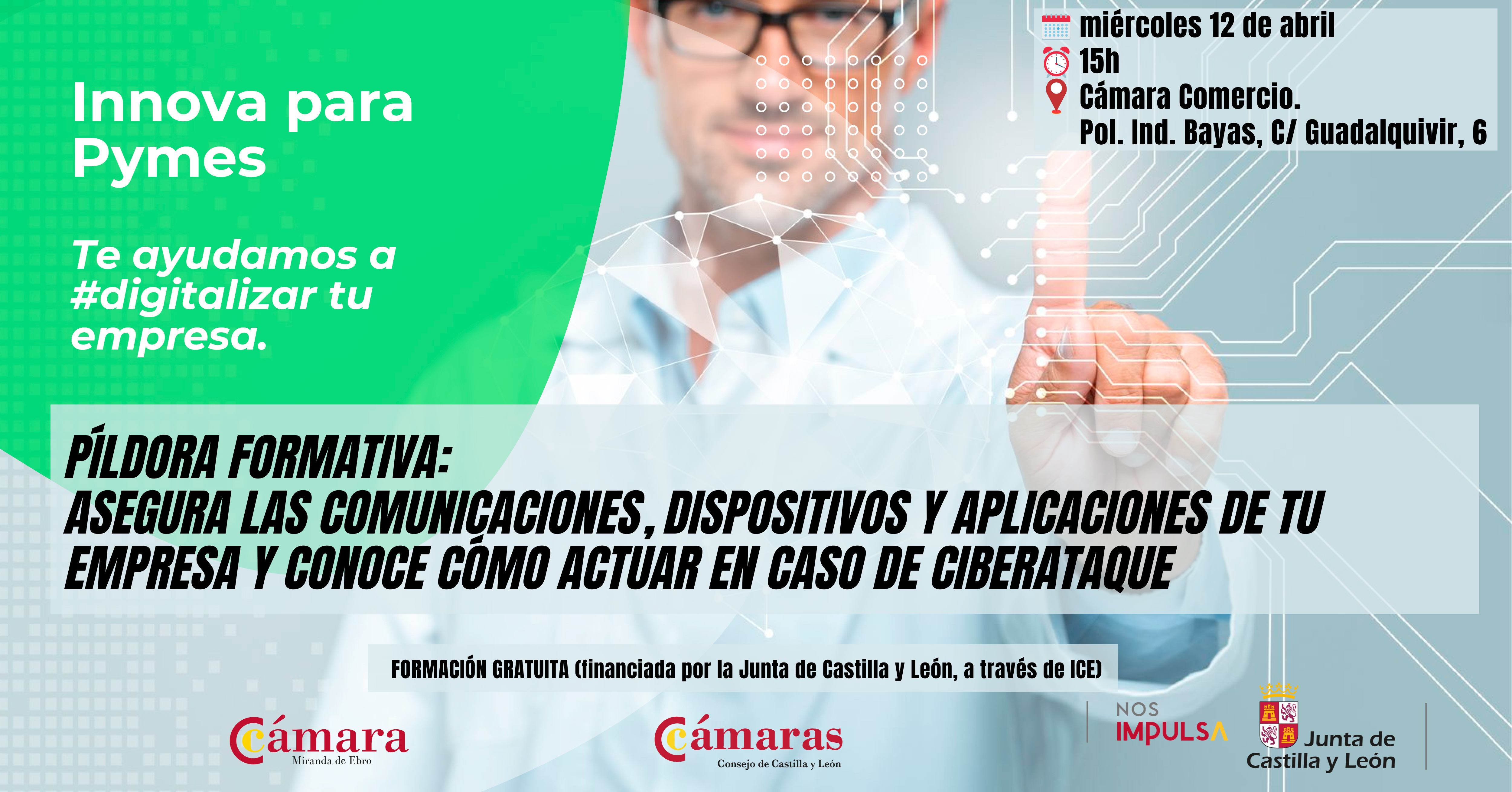 💊ASEGURA LAS COMUNICACIONES, DISPOSITIVOS Y APLICACIONES DE TU EMPRESA Y CONOCE CÓMO ACTUAR EN CASO DE CIBERATAQUE💊