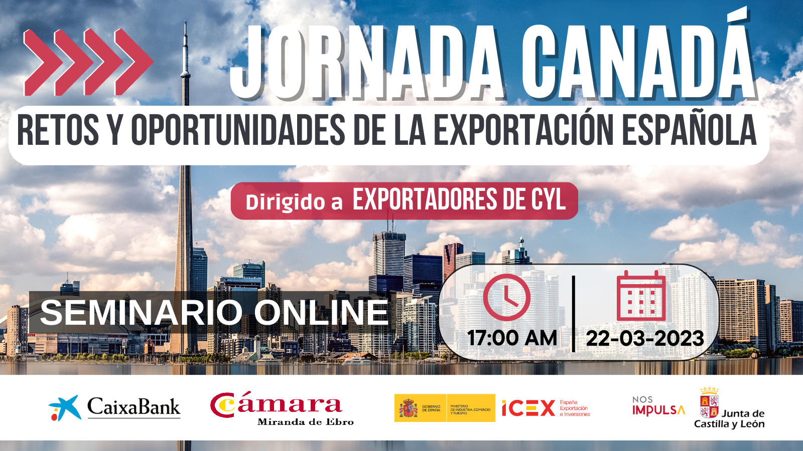 JORNADA RETOS Y OPORTUNIDADES DE LA EXPORTACION ESPAÑOLA A CANADÁ