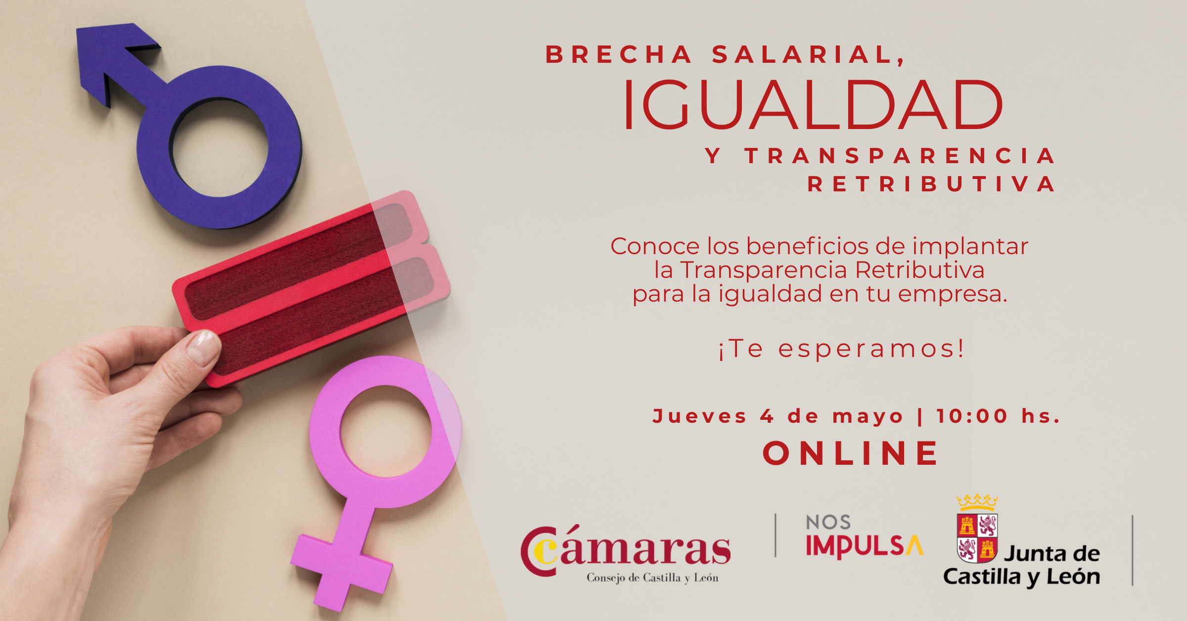 JORNADA ONLINE ‘BRECHA SALARIAL, IGUALDAD Y TRANSPARENCIA RETRIBUTIVA’