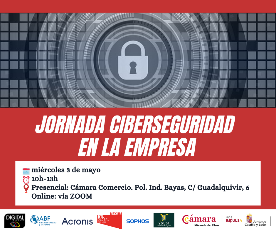 JORNADA CIBERSEGURIDAD EN LA EMPRESA