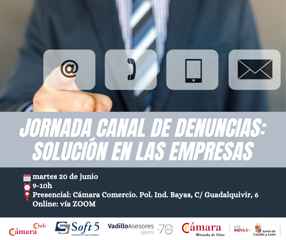 JORNADA CANAL DE DENUNCIAS: SOLUCIÓN EN LAS EMPRESAS
