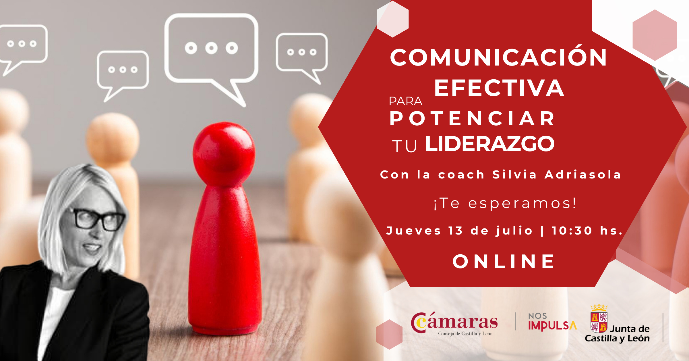 TALLER ONLINE ‘COMUNICACIÓN EFECTIVA PARA POTENCIAR TU LIDERAZGO‘