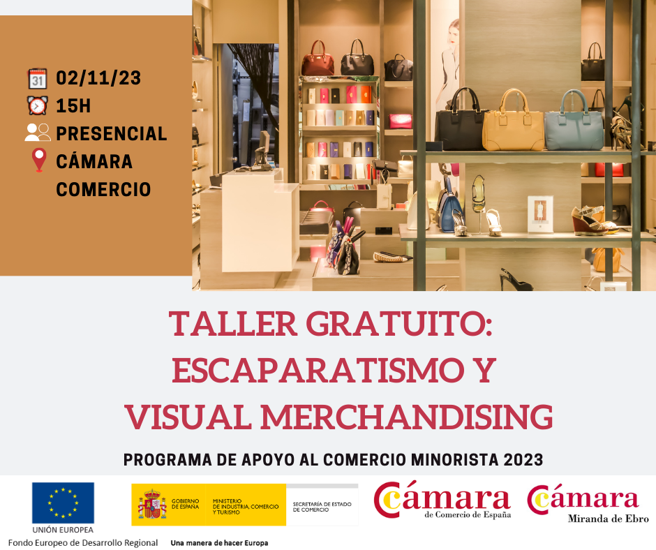 TALLER ESCAPARATISMO Y VISUAL MERCHANDISING
