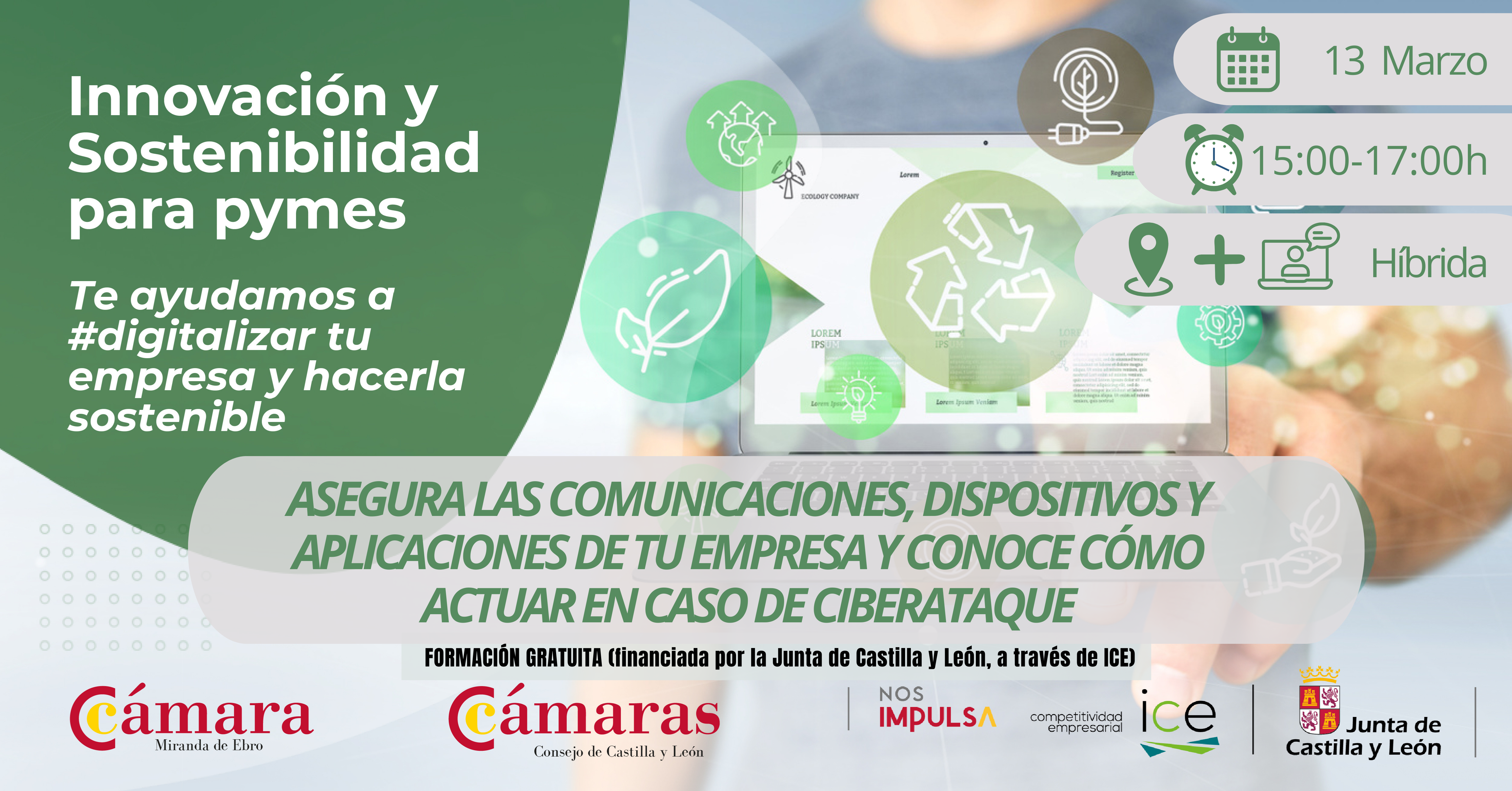 💊ASEGURA LAS COMUNICACIONES, DISPOSITIVOS Y APLICACIONES DE TU EMPRESA Y CONOCE CÓMO ACTUAR EN CASO DE CIBERATAQUE💊