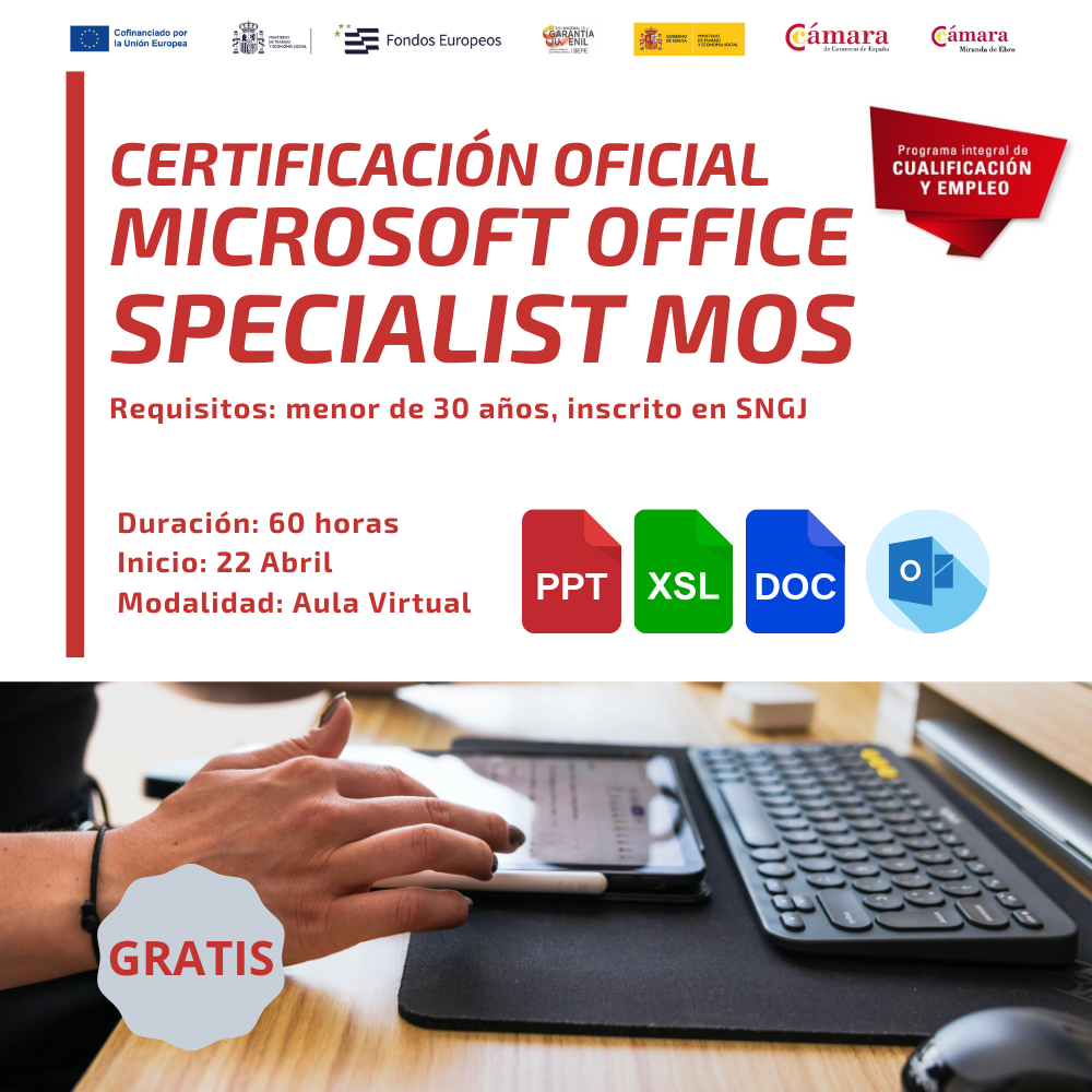 MICROSOFT OFFICE SPECIALIST (MOS)