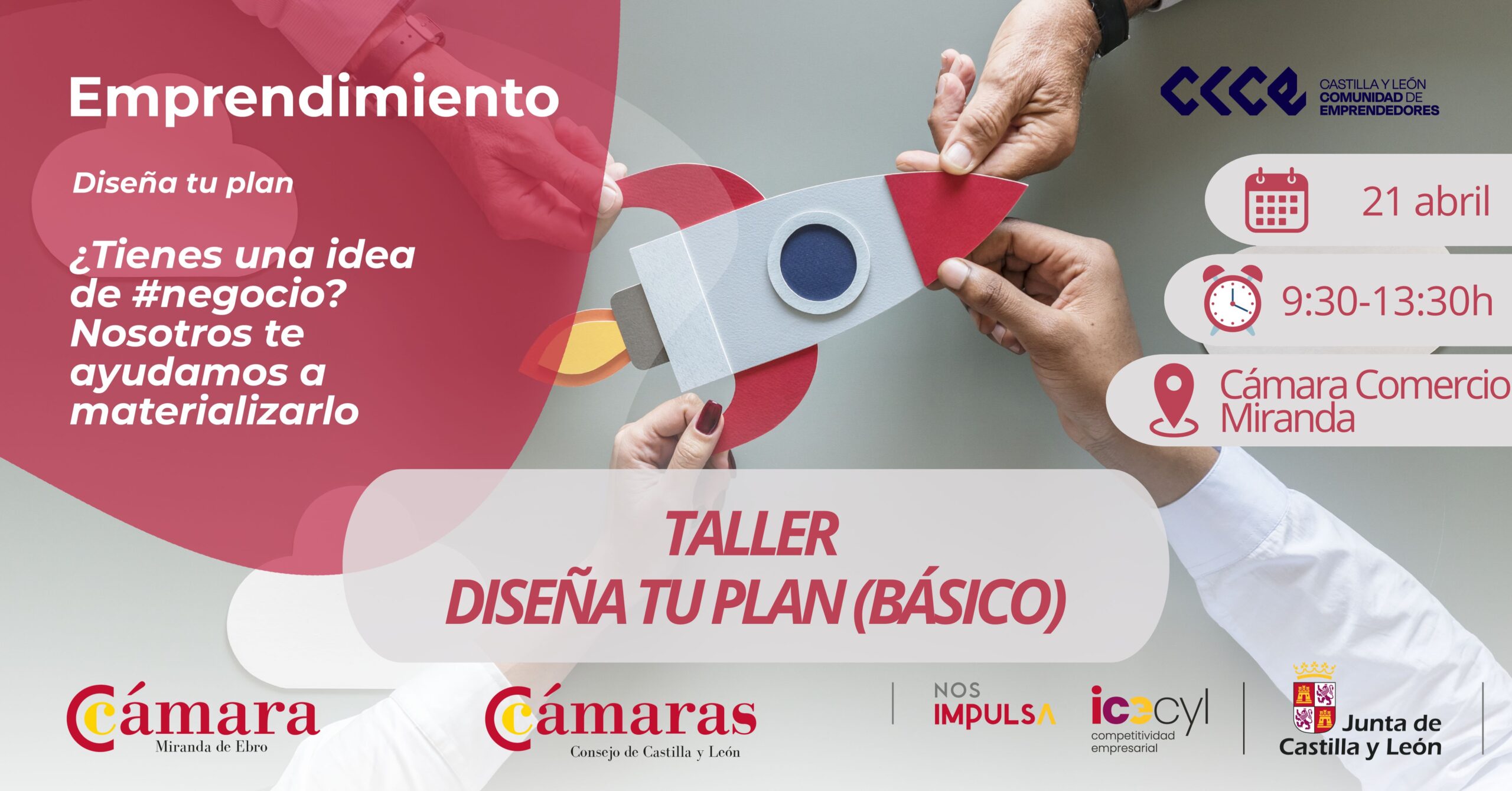 TALLER EMPRENDIMIENTO: DISEÑA TU PLAN (BÁSICO)